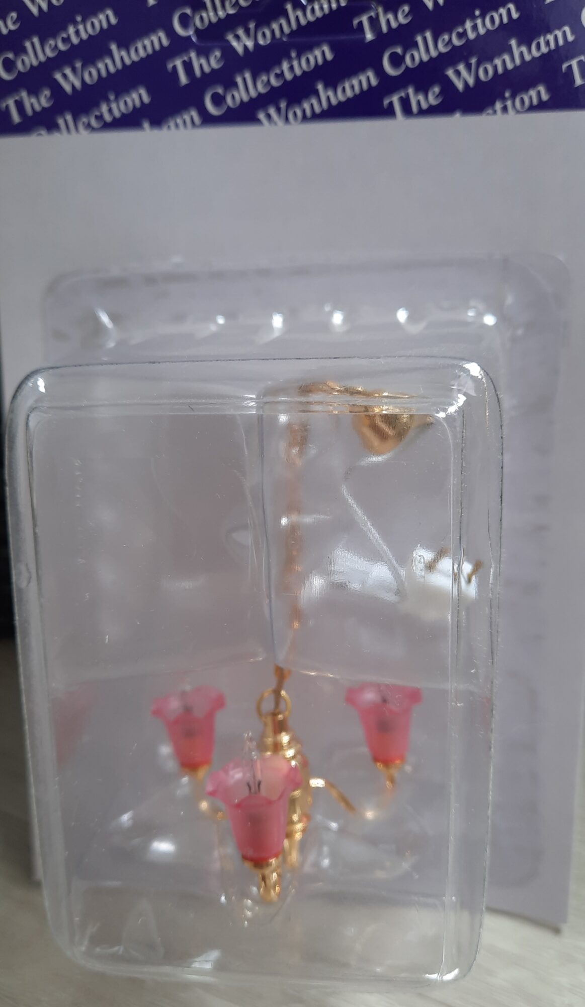 Wonham el96 Kroonluchter Roze 12 Volt